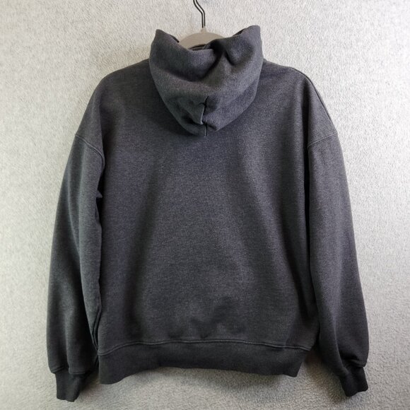 Gymshark Hoodie Womens XS Gray Rest Day Sweats Pullover Boxy Fit Fleece Loose - Picture 11 of 12